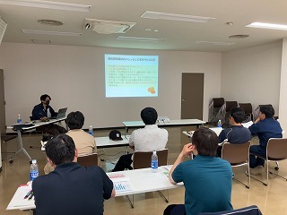 調査後の座学（ばれいしょ栽培の基礎）