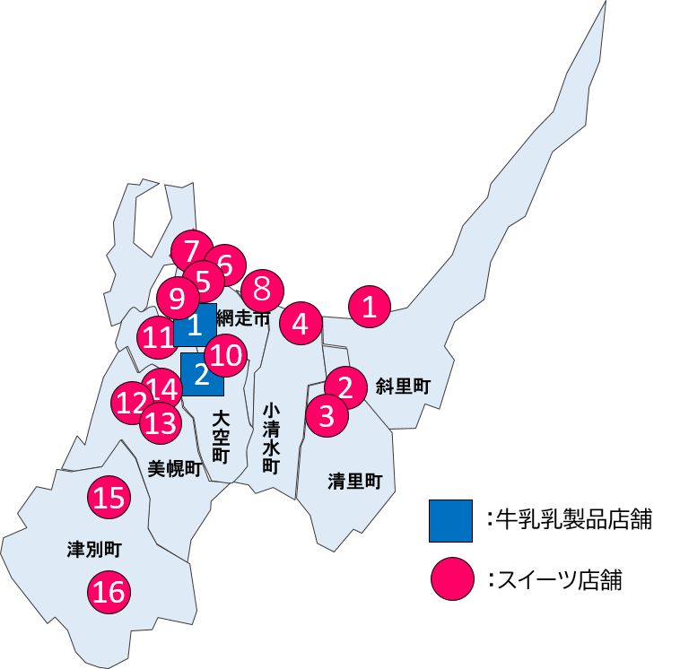 斜網エリア