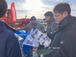 農機具メーカーの方に話を伺いました