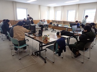 個別に農産物生産費集計システムを操作しました