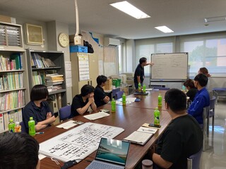 各班で検討した内容を発表