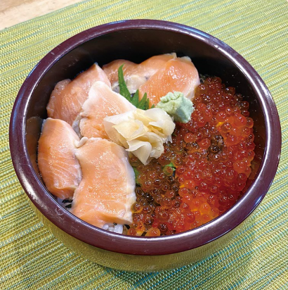 しばれ〆鮭いくら丼