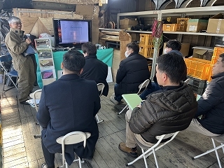 農業者も多彩な機能をもつ機械部品に興味津々です！