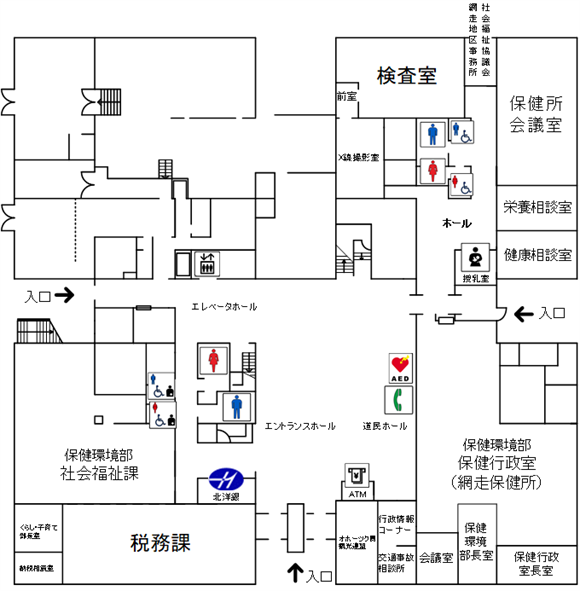 1Fフロア図