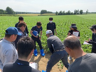 青空講習会の様子